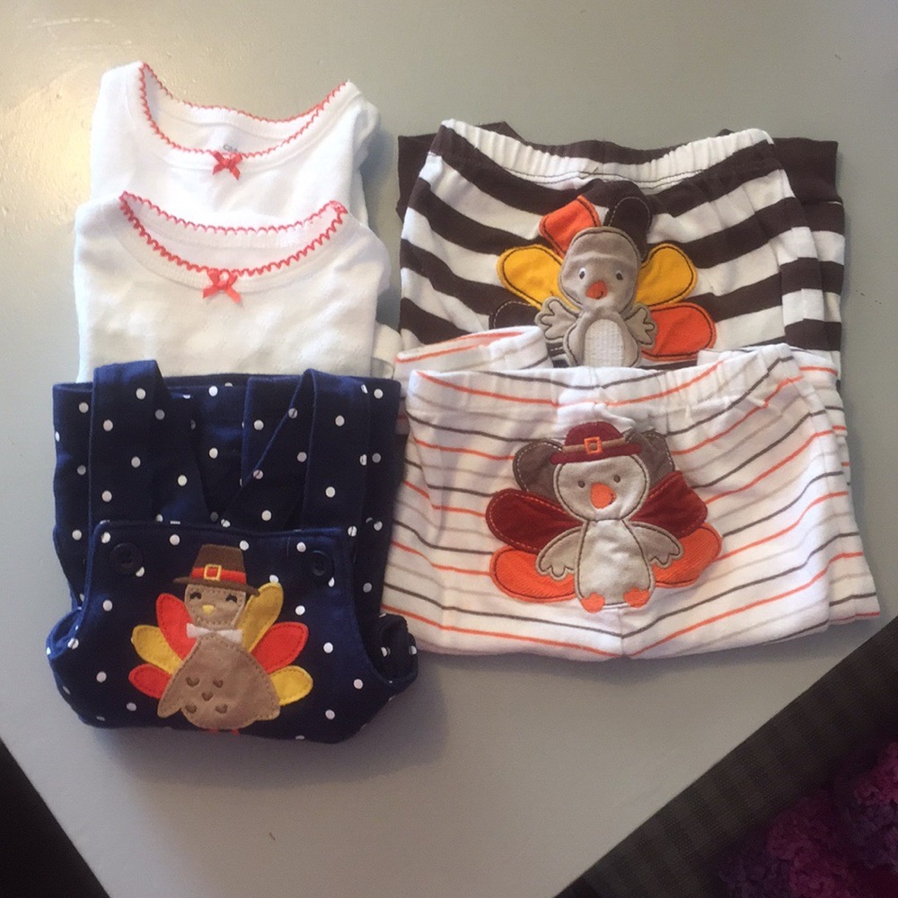 NWOT Thanksgiving Day Set 2 Outfits